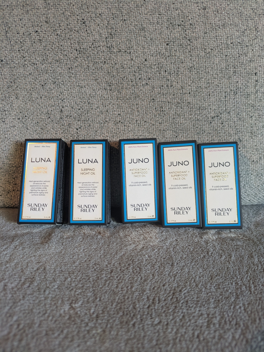 Sunday Riley LUNA And JUNO Oils